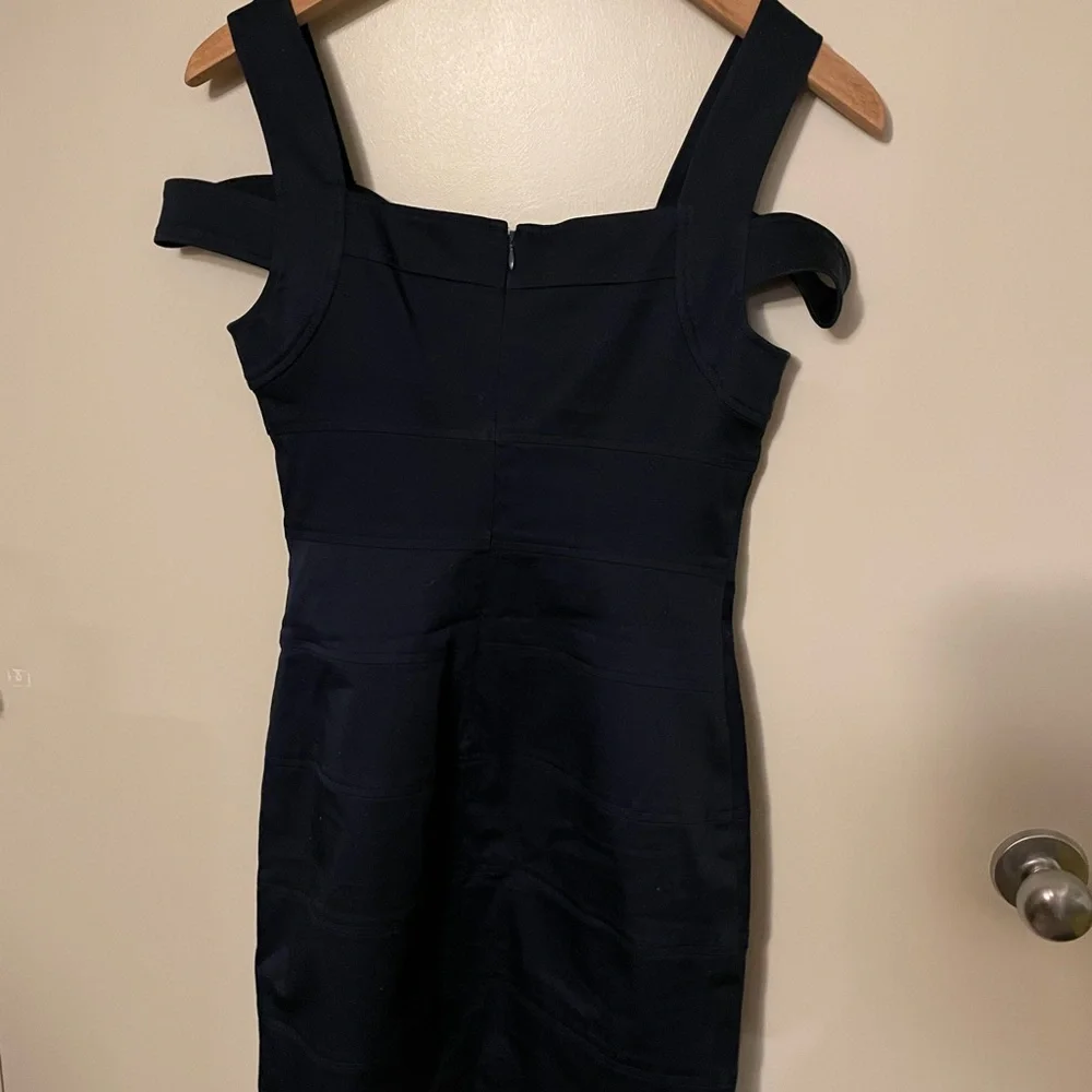 Max & Cleo Midnight Blue Sleeveless Dress - Picture 6 of 6